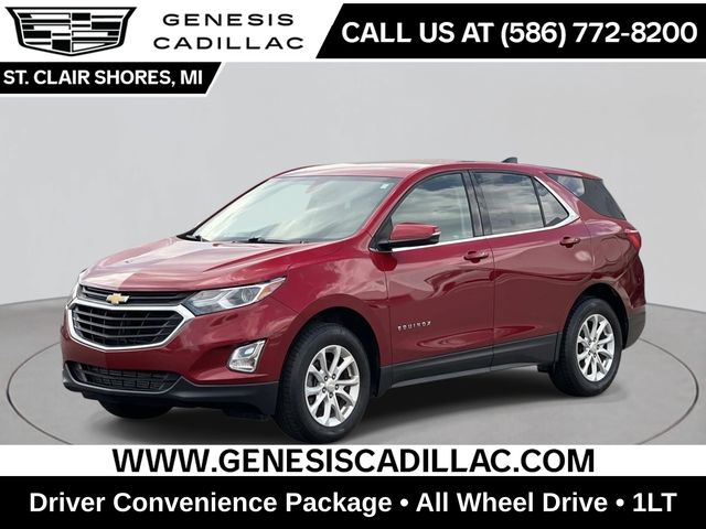 Cajun Red Tintcoat 2018 Chevrolet Equinox SUV / Crossover Four-Wheel Drive 6-Speed Automatic Overdrive