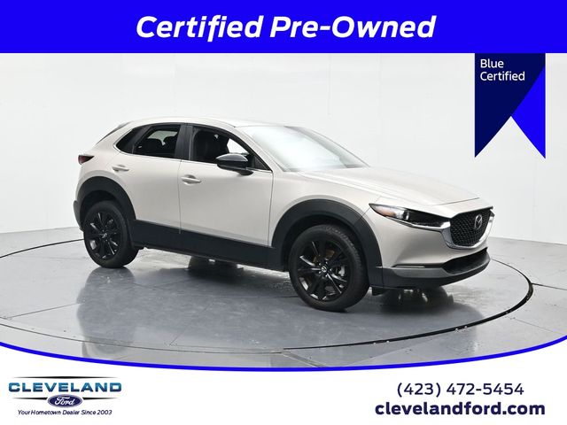 Gray (Platinum Quartz Metallic) 2024 Mazda CX-30 SUV / Crossover All-Wheel Drive 6-Speed Automatic
