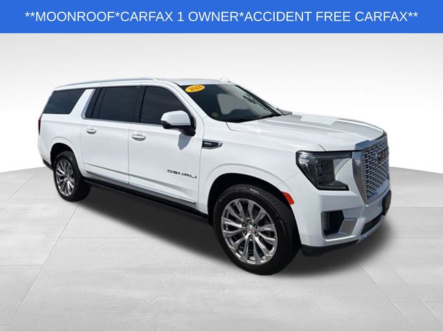 White Frost Tricoat 2024 GMC Yukon XL Denali 4WD SUV / Crossover Four-Wheel Drive