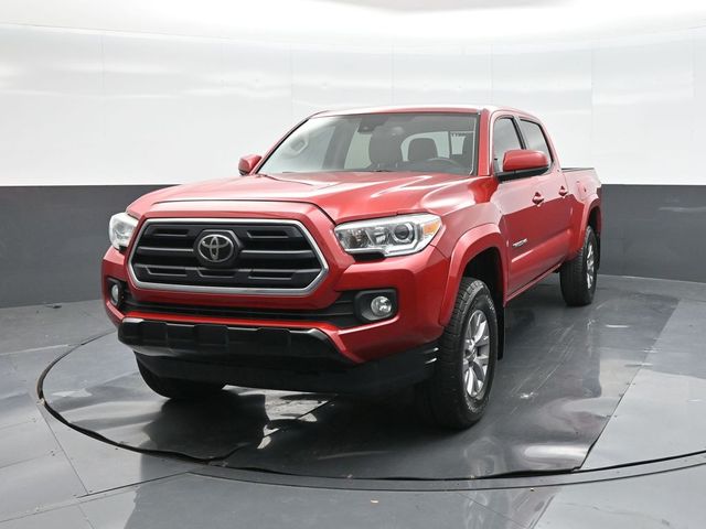 Barcelona Red Metallic 2019 Toyota Tacoma SR5 V6 Double Cab LB RWD Pickup Truck 4X2 6-Speed Automatic