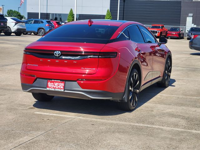 2024 Toyota Crown Platinum Red at Don McGill Toyota
