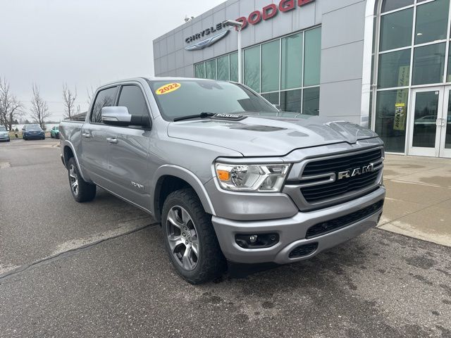 2022 Ram 1500 Laramie - Billet Silver Metallic exterior view 4