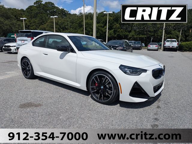 Alpine White 2025 BMW 2 Series Coupe All-Wheel Drive 8-Speed Automatic