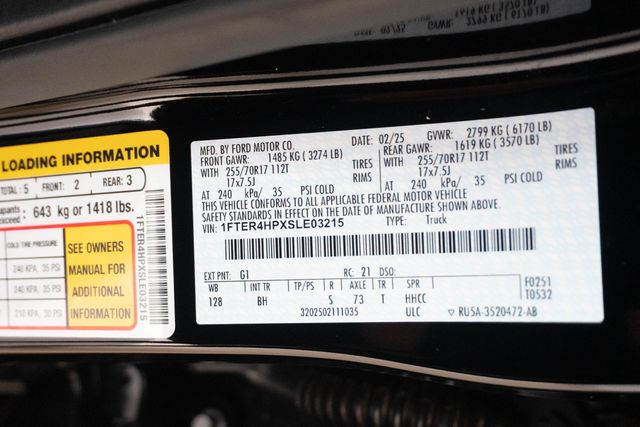 Used 2025 Ford Ranger Truck