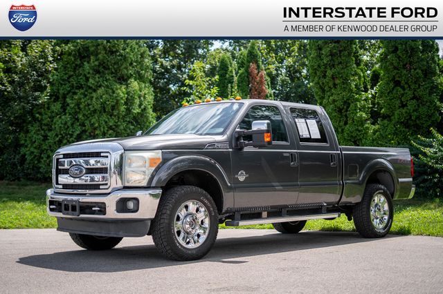 Gray (Magnetic Metallic) 2015 Ford F-350 Super Duty Pickup Truck Four-Wheel Drive 6-Speed Automatic