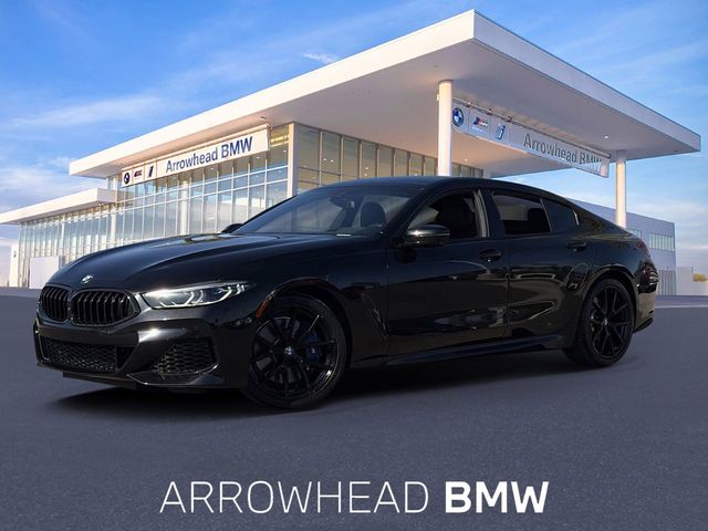 Black Sapphire Metallic 2020 BMW 8 Series 840i Gran Coupe RWD Coupe Rear-Wheel Drive 8-Speed Automatic