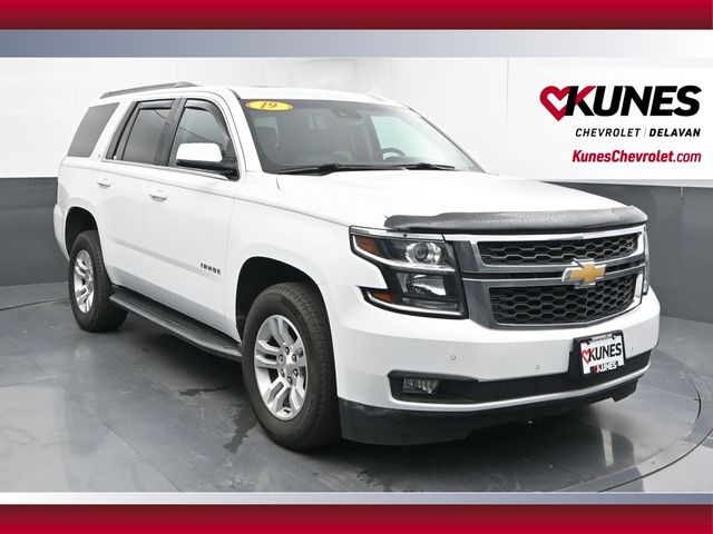 Summit White 2019 Chevrolet Tahoe SUV / Crossover Four-Wheel Drive 6-Speed Automatic Overdrive