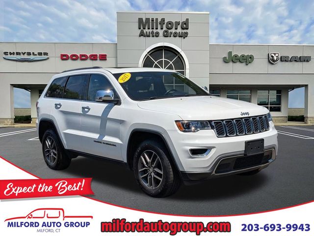 Bright White Clearcoat 2017 Jeep Grand Cherokee Limited 4WD SUV / Crossover Four-Wheel Drive 8-Speed Automatic