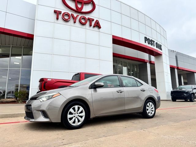 Gray 2015 Toyota Corolla L Sedan Front-Wheel Drive