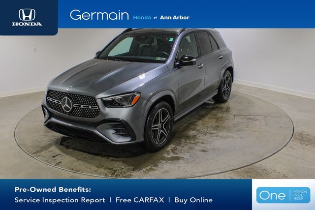 Selenite Gray Metallic 2024 Mercedes-Benz GLE 350 4MATIC SUV / Crossover All-Wheel Drive 9-Speed Automatic