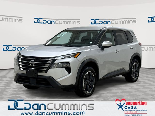 Brilliant Silver Metallic 2024 Nissan Rogue SUV / Crossover Front-Wheel Drive Continuously Variable Transmission