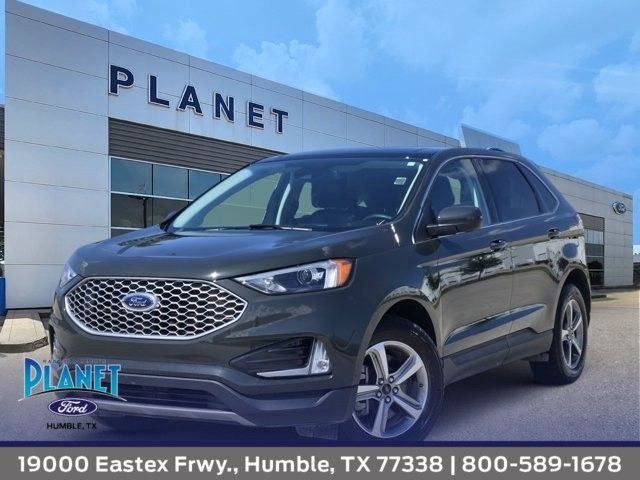 Green Metallic 2023 Ford Edge SUV / Crossover All-Wheel Drive 8-Speed Automatic