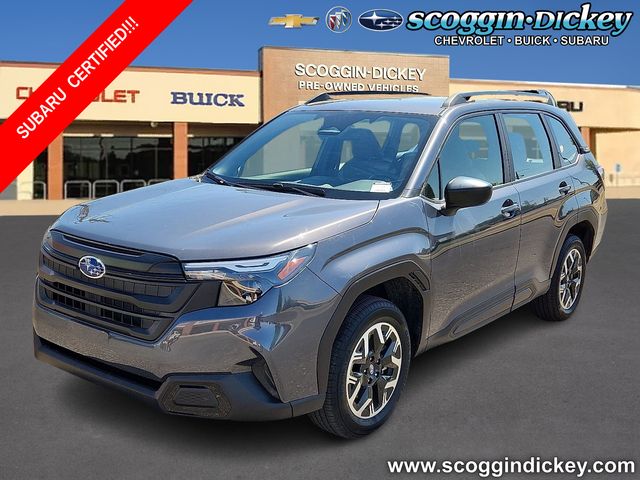 Magnetite Gray Metallic 2025 Subaru Forester SUV / Crossover All-Wheel Drive Continuously Variable Transmission