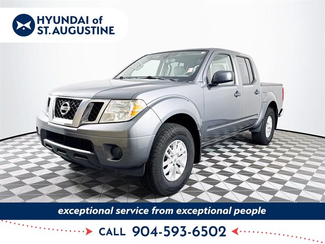 Gray (Gun Metallic) 2019 Nissan Frontier SV V6 Crew Cab 4WD Pickup Truck Four-Wheel Drive 5-Speed Automatic Overdrive