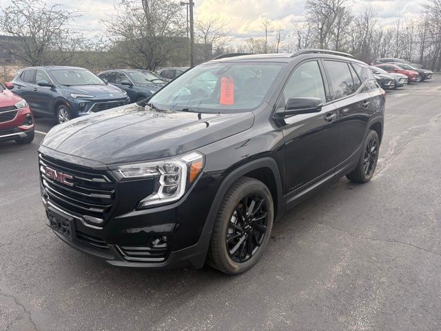 Black (Ebony Twilight Metallic) 2023 GMC Terrain SLT FWD SUV / Crossover Front-Wheel Drive 9-Speed Automatic