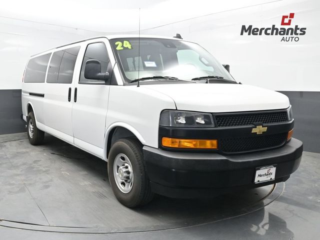 Summit White 2024 Chevrolet Express Van Rear-Wheel Drive 8-Speed Automatic Overdrive