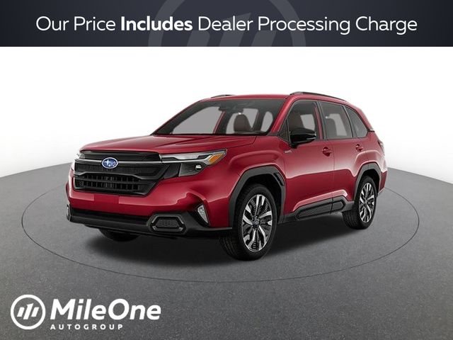 Crimson Red 2026 Subaru Forester Hybrid Touring AWD SUV / Crossover All-Wheel Drive Continuously Variable Transmission