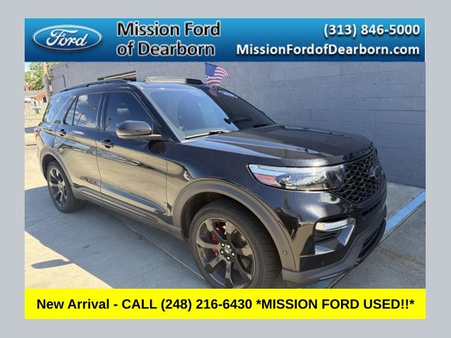 Black 2020 Ford Explorer ST AWD SUV / Crossover All-Wheel Drive Automatic