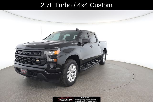 Black 2023 Chevrolet Silverado 1500 Pickup Truck Four-Wheel Drive 8-Speed Automatic