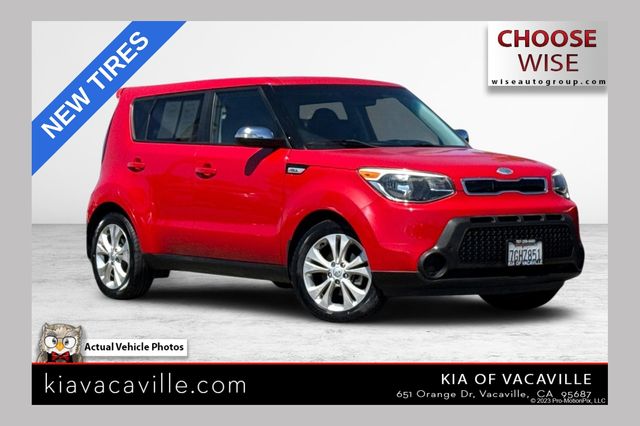 Inferno Red 2014 Kia Soul Wagon Front-Wheel Drive 6-Speed Automatic
