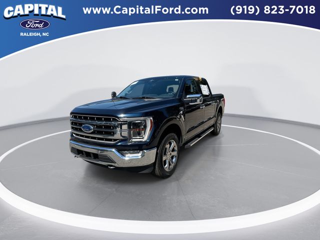 Used 2023 Blue Ford Lariat image 4
