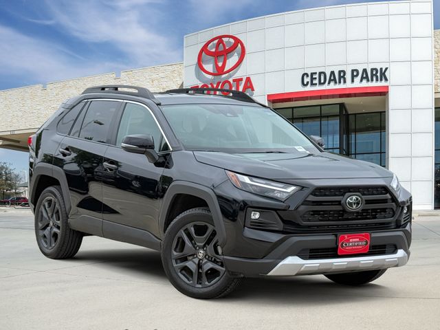 Midnight Black Metallic 2024 Toyota RAV4 Adventure AWD SUV / Crossover All-Wheel Drive 8-Speed Automatic