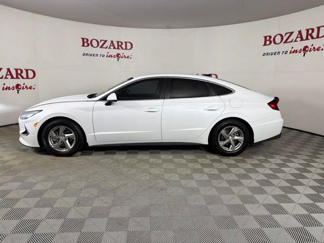 2022 Quartz White Hyundai Sonata SE FWD Sedan