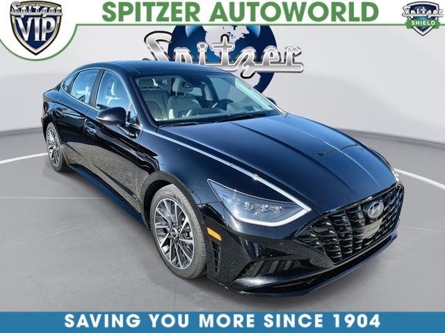 Onyx Black 2023 Hyundai Sonata Sedan Front-Wheel Drive 8-Speed Automatic