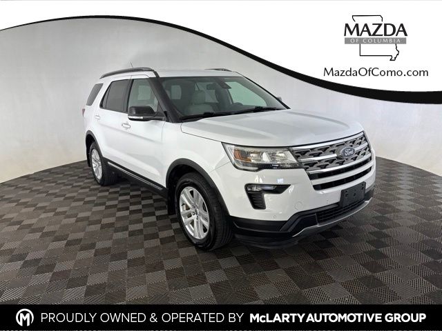 Oxford White 2018 Ford Explorer SUV / Crossover All-Wheel Drive 6-Speed Automatic