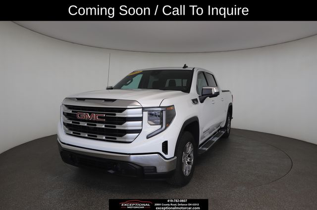 Summit White 2023 GMC Sierra 1500 Pickup Truck Four-Wheel Drive Automatic
