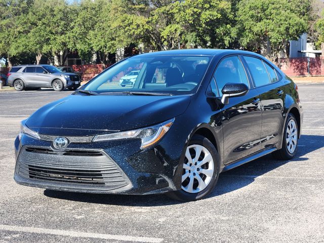 Midnight Black Metallic 2025 Toyota Corolla Sedan Front-Wheel Drive Continuously Variable Transmission