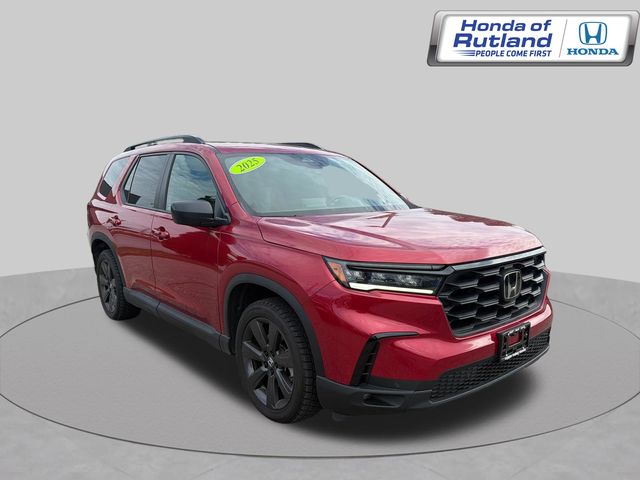 Red 2025 Honda Pilot SUV / Crossover All-Wheel Drive Automatic