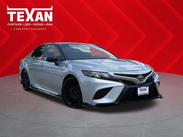 2020 Toyota Camry TRD V6 Silver at DeMontrond Auto Country