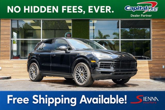 Black 2021 Porsche Cayenne SUV / Crossover All-Wheel Drive Automatic