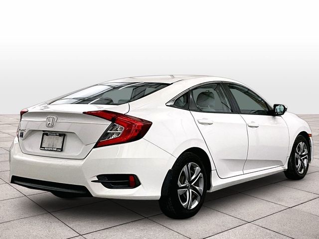 2017 Honda Civic LX White at Bob Ruth Ford