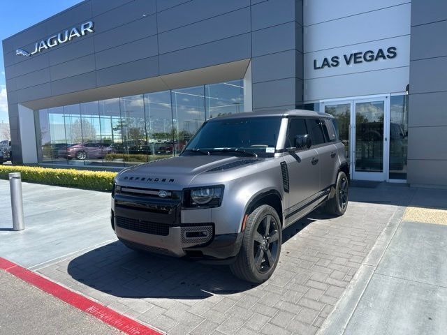 Santorini Black Metallic 2023 Land Rover Defender SUV / Crossover All-Wheel Drive 8-Speed Automatic