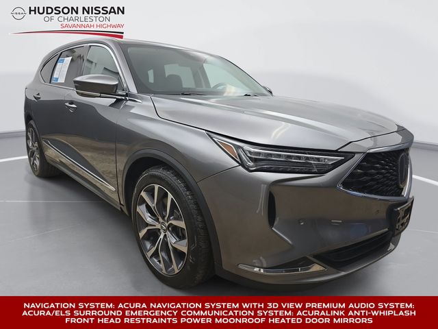 Liquid Carbon Metallic 2023 Acura MDX SUV / Crossover All-Wheel Drive Automatic