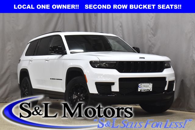 Bright White Clearcoat 2025 Jeep Grand Cherokee L Altitude 4WD SUV / Crossover Four-Wheel Drive 8-Speed Automatic