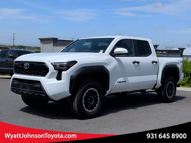 Ice Cap 2025 Toyota Tacoma TRD Off-Road Double Cab 4WD Pickup Truck Four-Wheel Drive 8-Speed Automatic