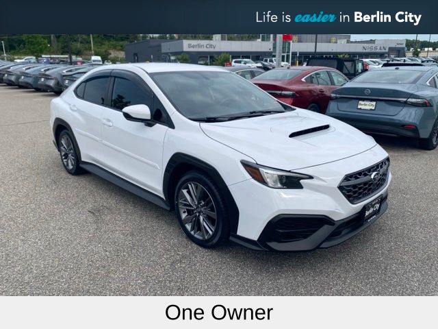 Ceramic White 2022 Subaru WRX Sedan All-Wheel Drive 6-Speed Manual