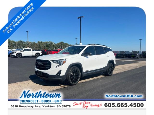 Summit White 2020 GMC Terrain SUV / Crossover Four-Wheel Drive 9-Speed Automatic