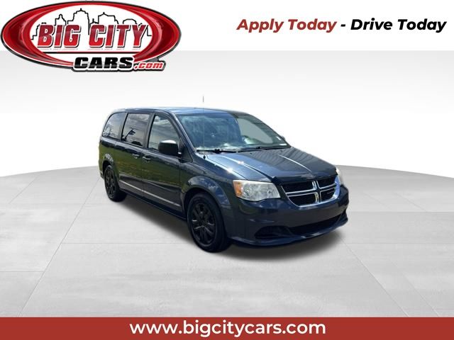 Gray (Maximum Steel Metallic Clearcoat) 2013 Dodge Grand Caravan Minivan Front-Wheel Drive 6-Speed Automatic