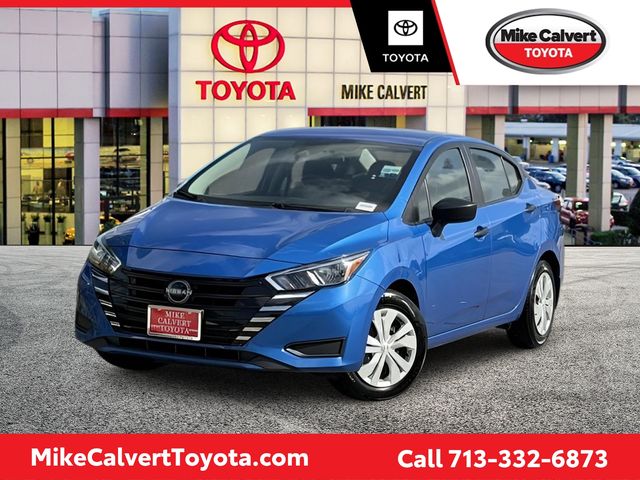 Electric Blue Metallic 2024 Nissan Versa Sedan Front-Wheel Drive Continuously Variable Transmission