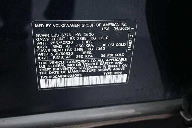 Used 2025 Volkswagen Atlas Cross Sport SUV