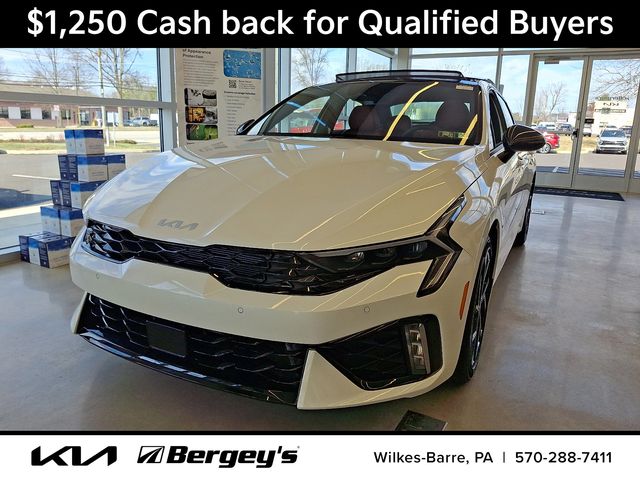 Snow White Pearl 2026 Kia K5 GT-Line FWD Sedan Front-Wheel Drive 8-Speed Automatic