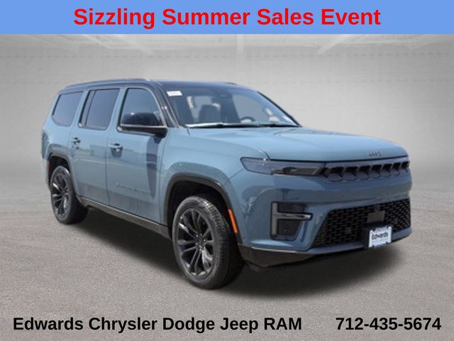 Gray (Steel Blue) 2026 Jeep Grand Wagoneer SUV / Crossover Four-Wheel Drive 8-Speed Automatic