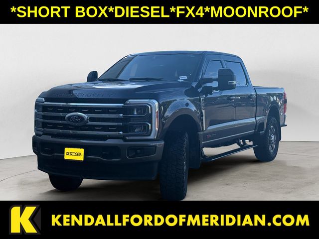 Brown 2023 Ford F-250 Super Duty Pickup Truck Four-Wheel Drive Automatic