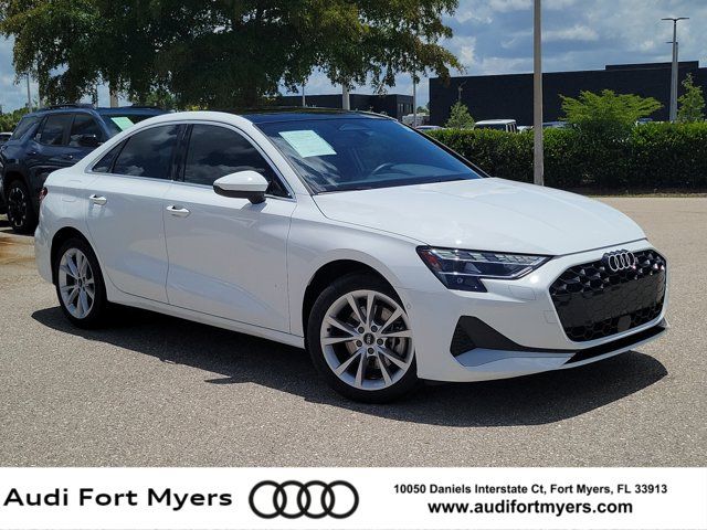 Arkona White 2026 Audi A3 quattro Premium 40 TFSI Sedan All-Wheel Drive 7-Speed Automatic
