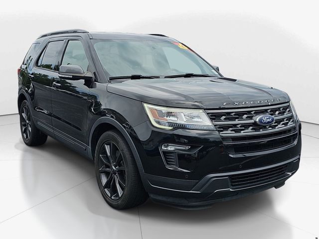 Black 2019 Ford Explorer SUV / Crossover Front-Wheel Drive 6-Speed Automatic