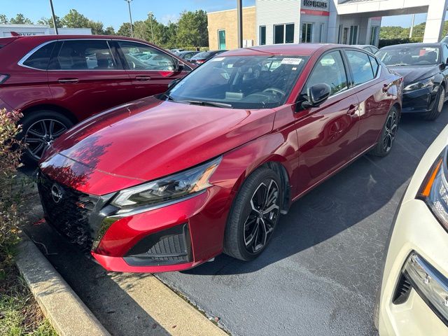 Red (Scarlet Ember Tintcoat) 2023 Nissan Altima Sedan Front-Wheel Drive Continuously Variable Transmission